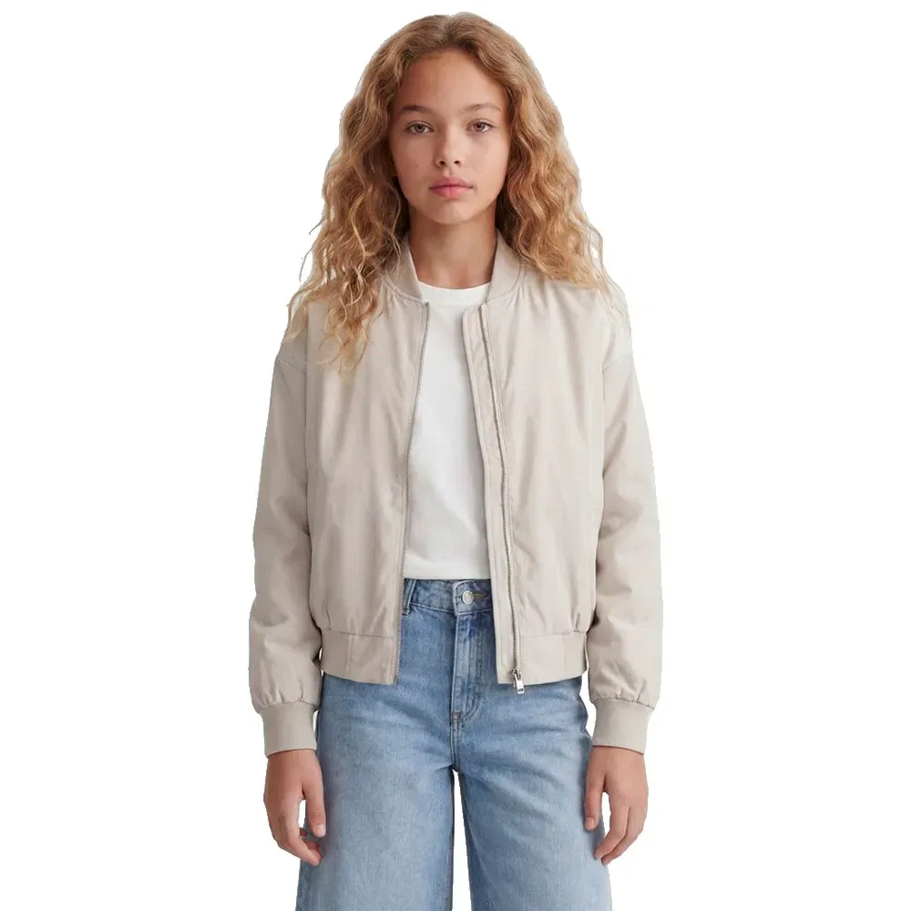 Детская куртка-бомбер с высоким воротником Ella JJXX Jack & jones, White