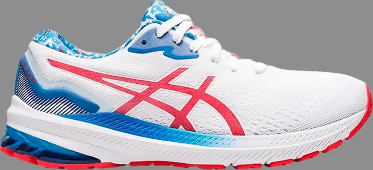 

Кроссовки wmns gt 1000 11 'white electric red' Asics, белый, Белый;серый, Кроссовки wmns gt 1000 11 'white electric red' Asics, белый