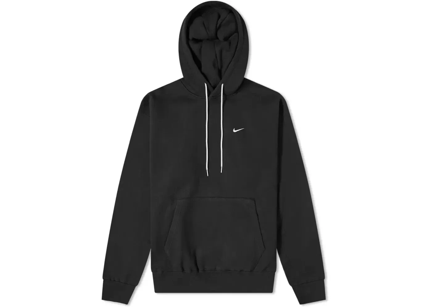Мужской худи с принтом Nike Lab Solo Swoosh Fleece Hoodie Nike, Black