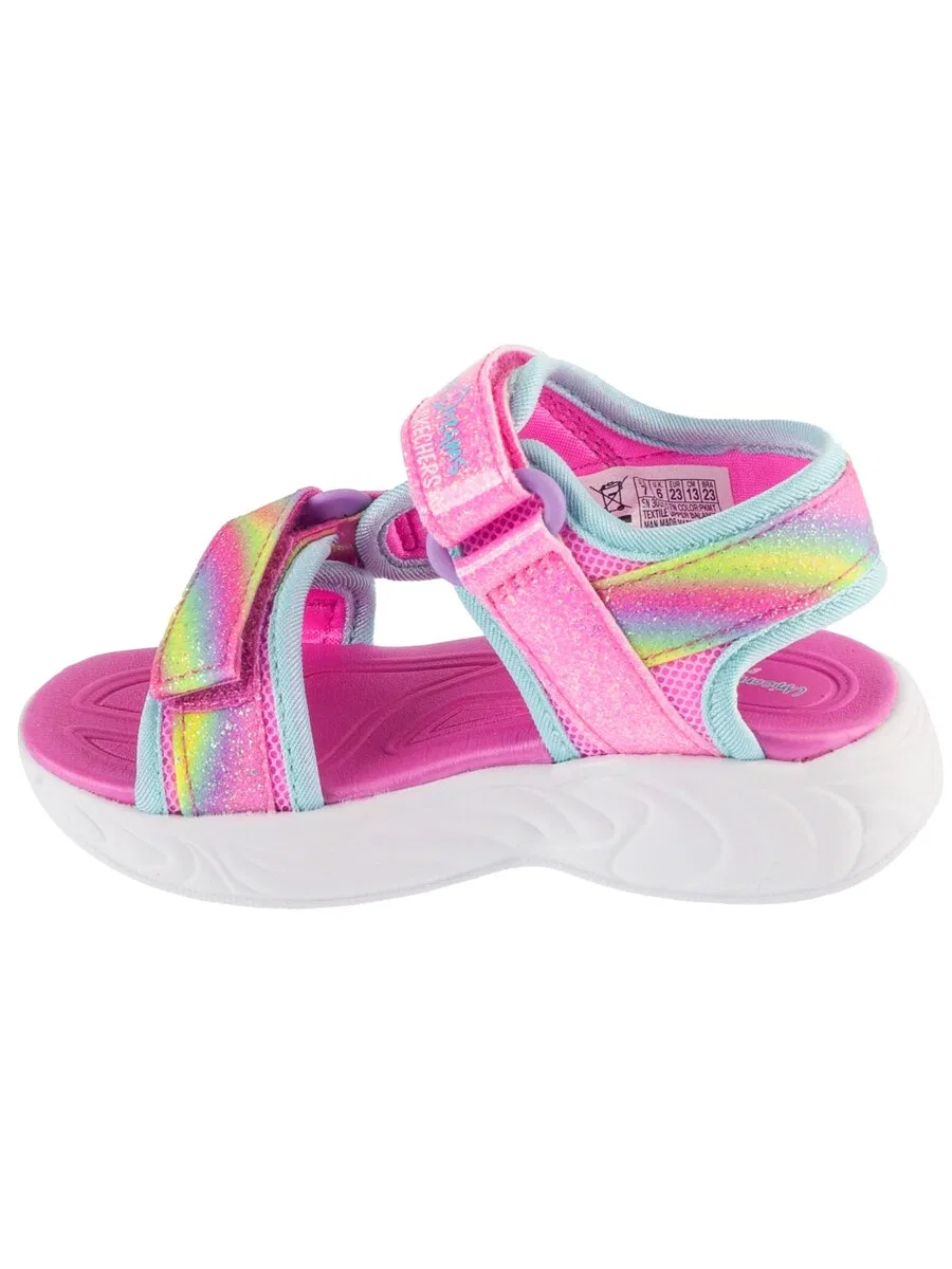 Сандалии SKECHERS 'Skechers Unicorn Dreams Sandal - Dreamy Unicorns' розового цвета — фото 2