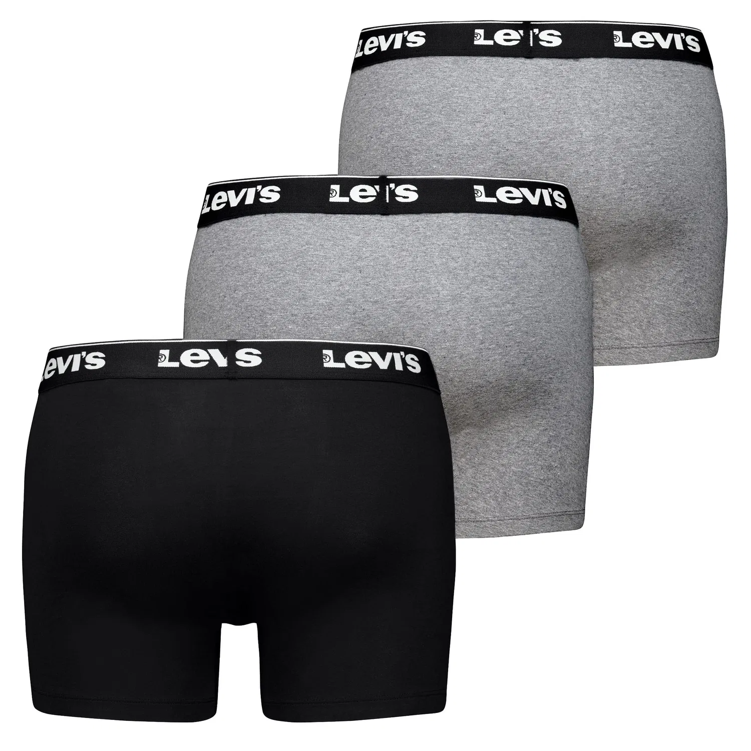 Комплект трусов-боксеров с логотипом Levis, многоцветный — фото 2