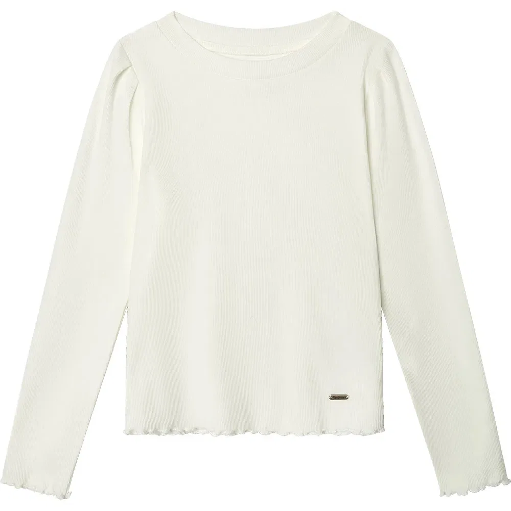 Детская футболка с длинным рукавом Pepe jeans, White