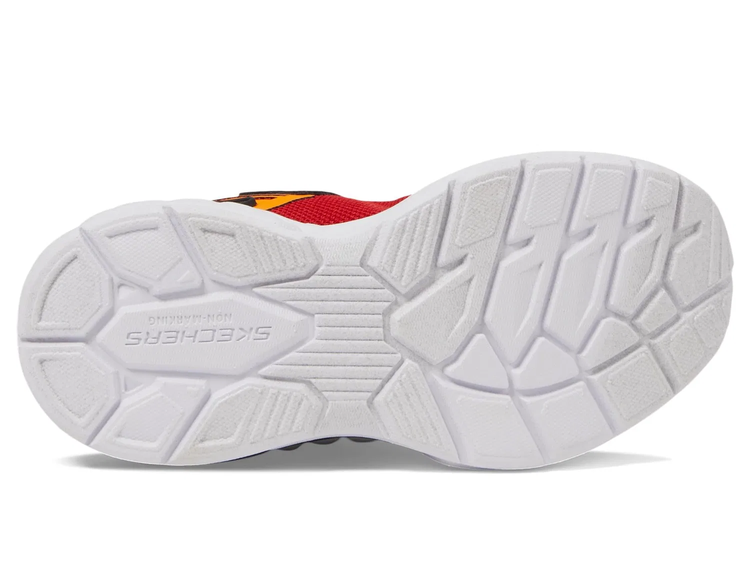 Детские кроссовки для мальчиков с подсветкой Light Storm 3 Skechers, Black Red — фото 4
