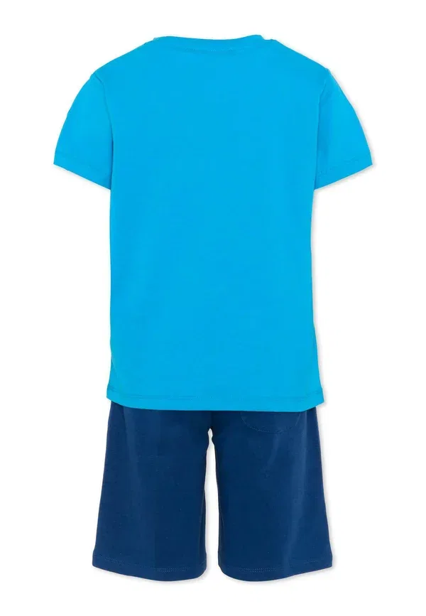 Детский костюм хлопковый Set Tru Trussardi Junior, синий — фото 2