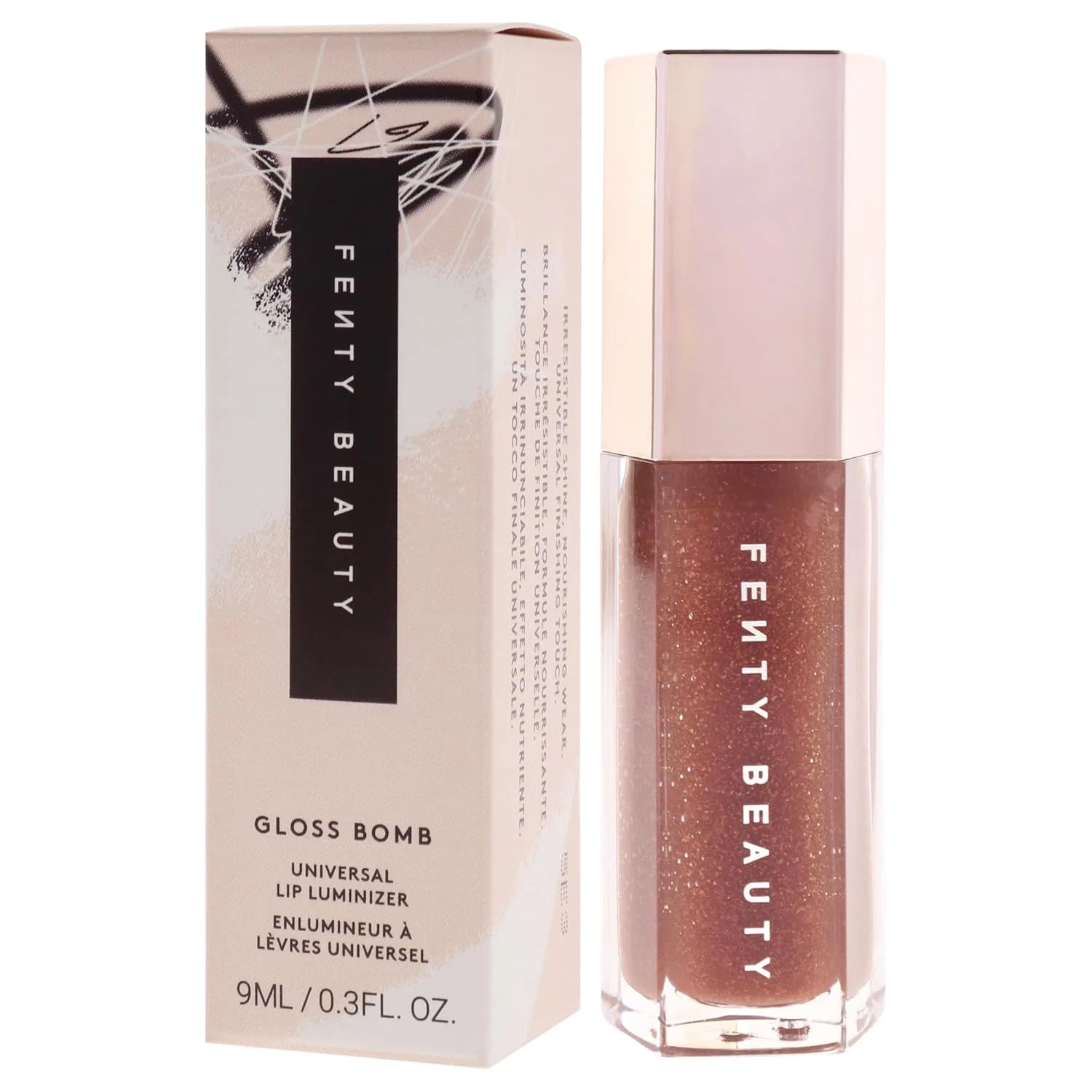 Блеск для губ универсальный FENTY BEAUTY Gloss Bomb, 9 мл, Chocolatito — фото 4