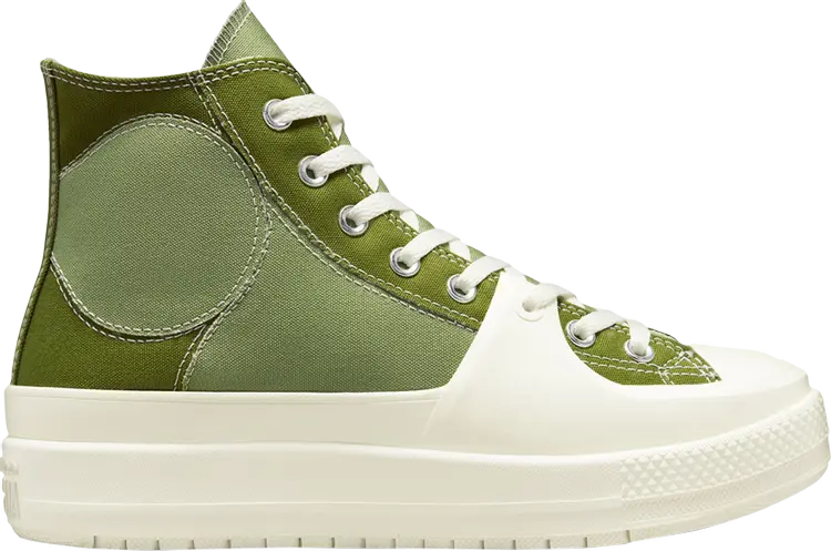

Кроссовки Converse Chuck Taylor All Star High Construct Colorblock - Alligator, зеленый