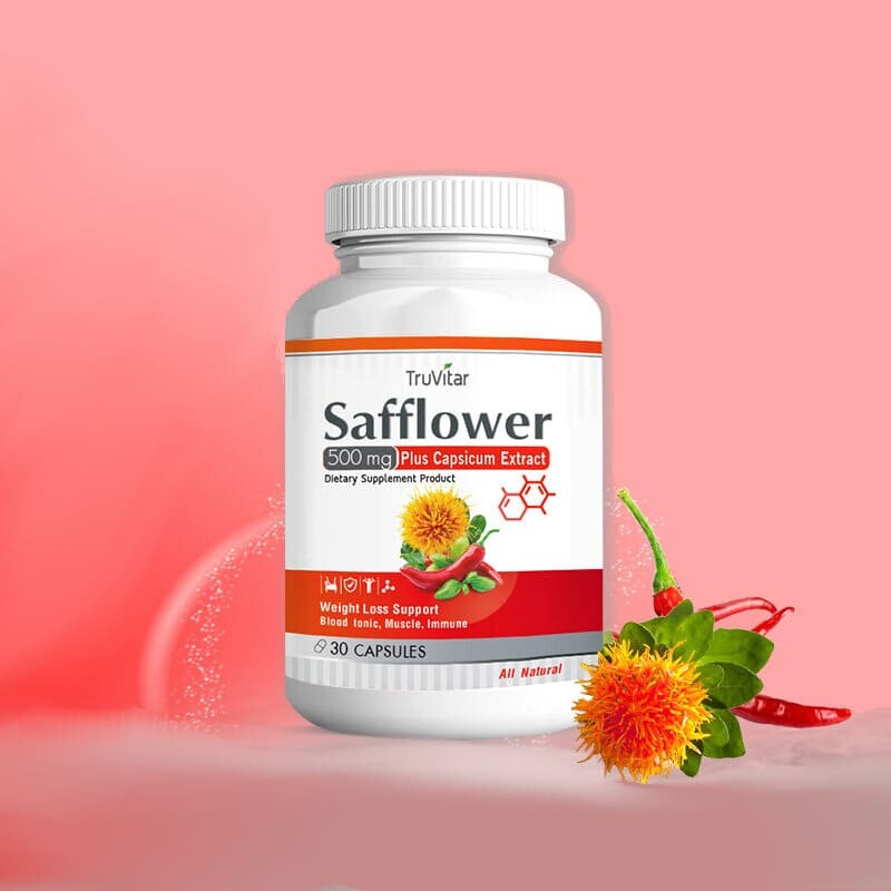 

Добавка TruVitar Safflower Plus Capsicum Extract, 30 капсул