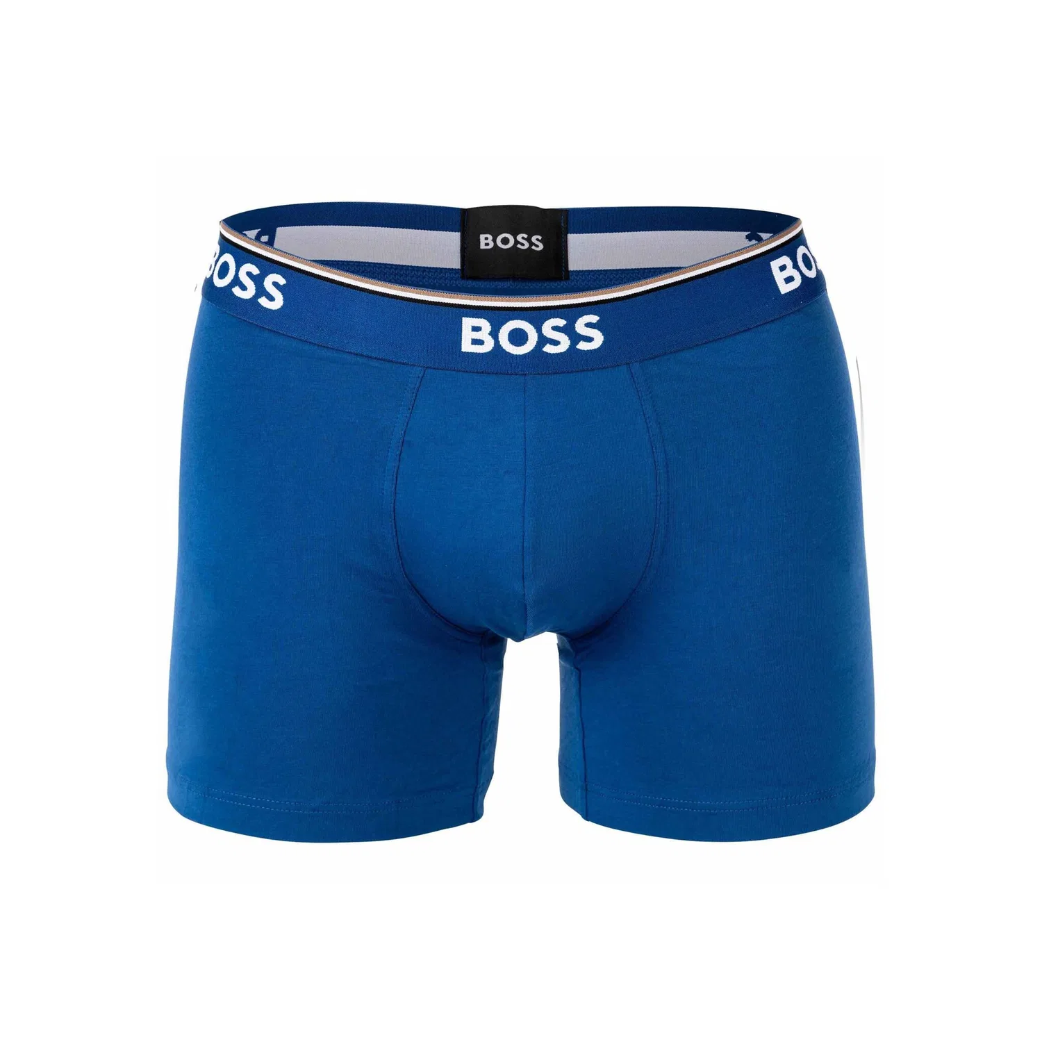 Мужские боксеры из мягкого хлопка BOSS, Blue — фото 2