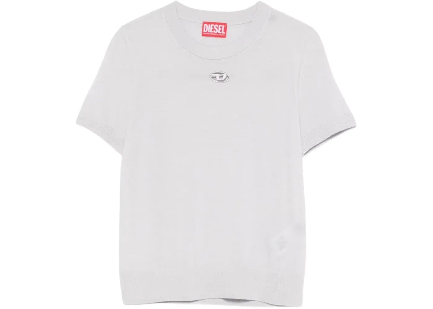 Женский свитер с круглым вырезом Diesel, White