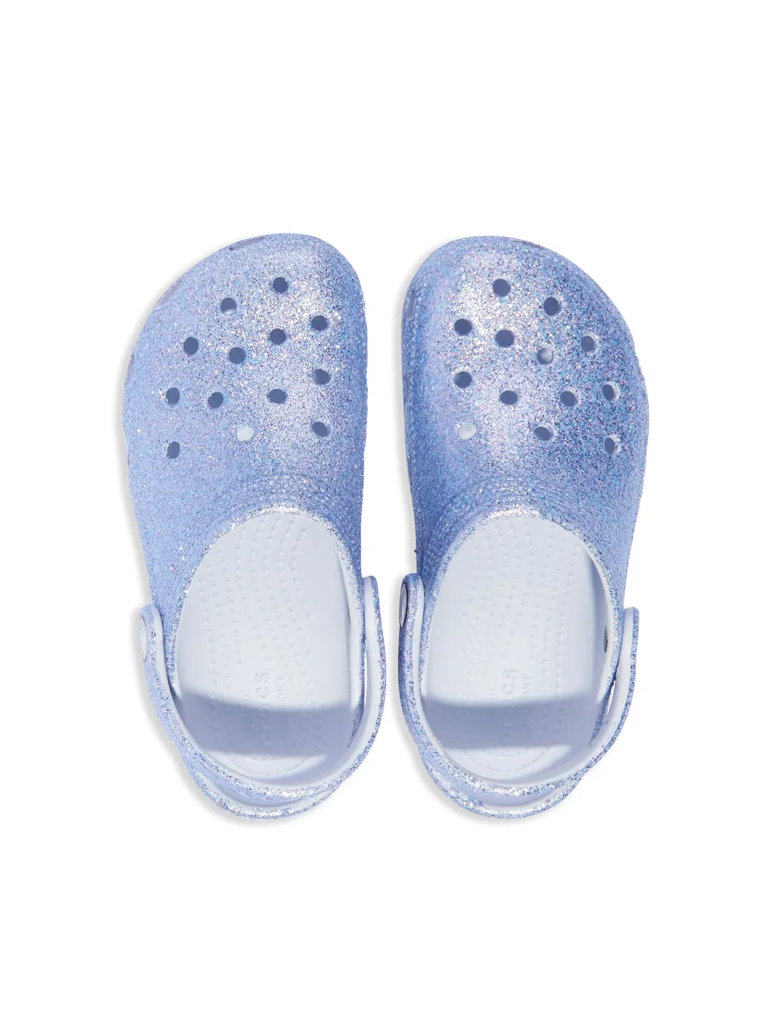 Сандалии Glitter Touch-Strap Crocs, синий — фото 2