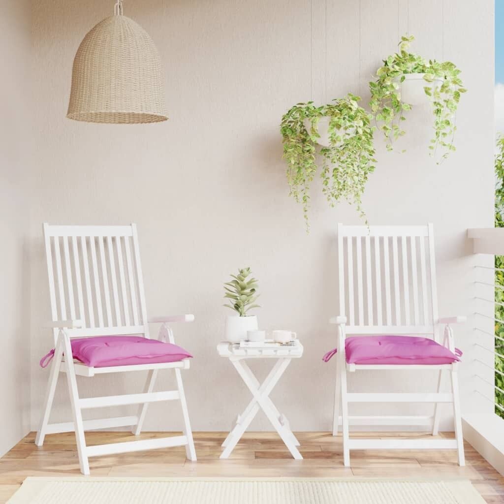 

Подушки на стул 2 шт. Антрацит 40х40х7 см. Ткань Оксфорд. DKD HOME DECOR, розовый