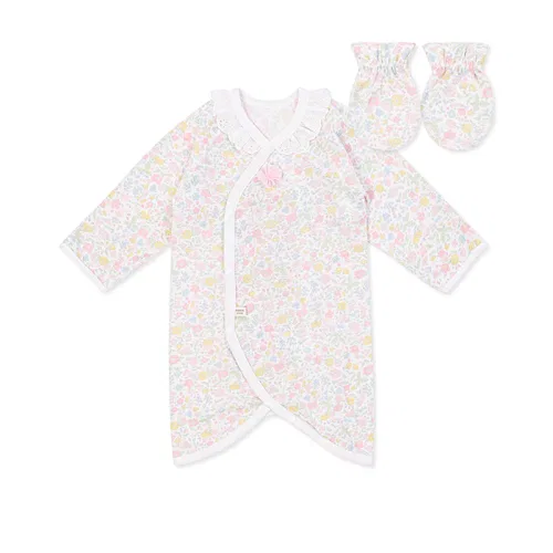 Комплект одежды для девочек Organic Mom из хлопка