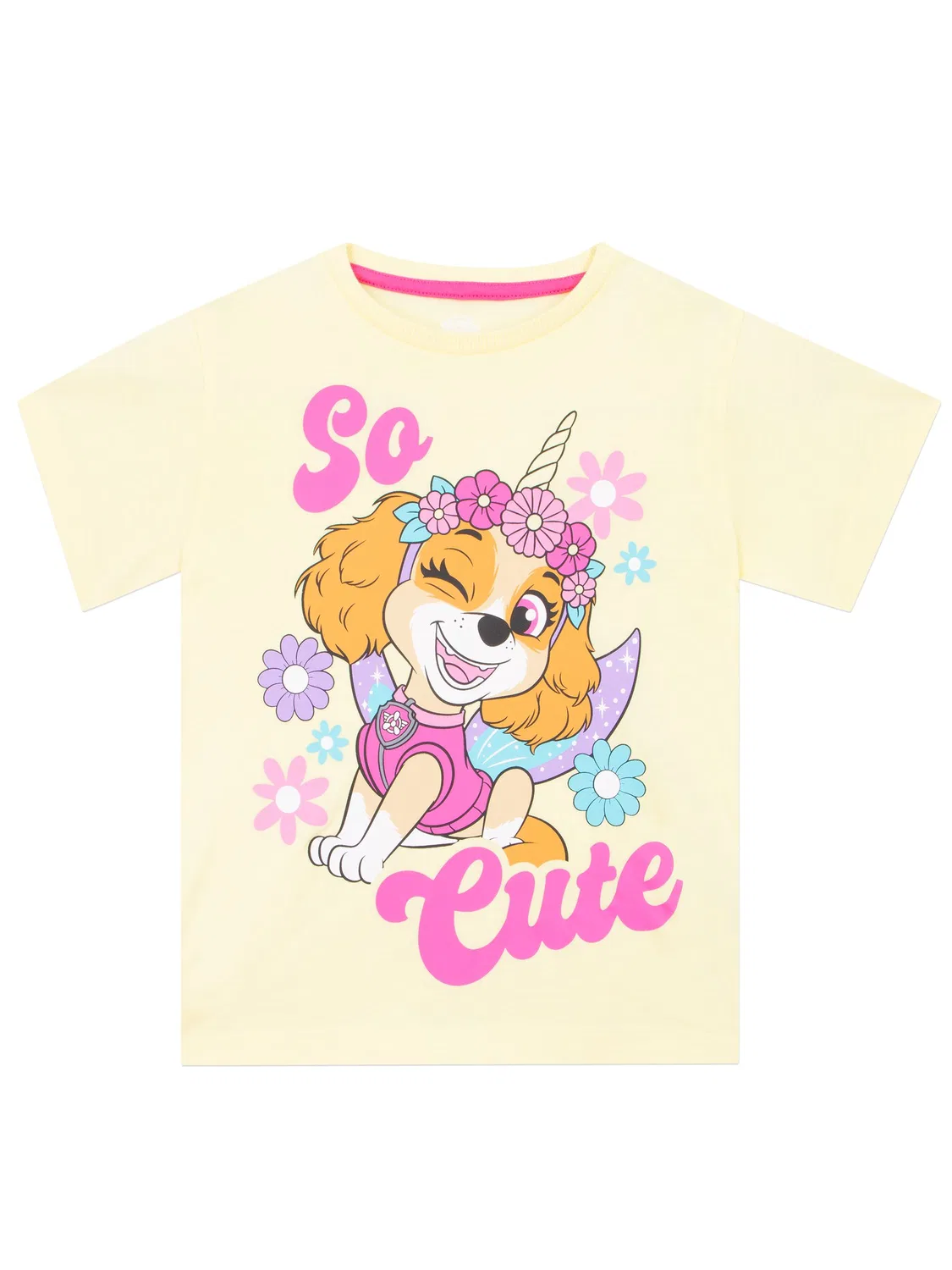 Футболки детские 3 шт, PAW Patrol Skye и Liberty Character, розовый — фото 2