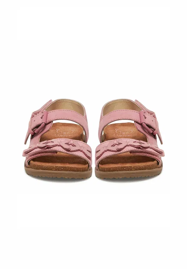 Сандалии кожаные Sandals girl Lasocki Kids, Pink, розовый — фото 4
