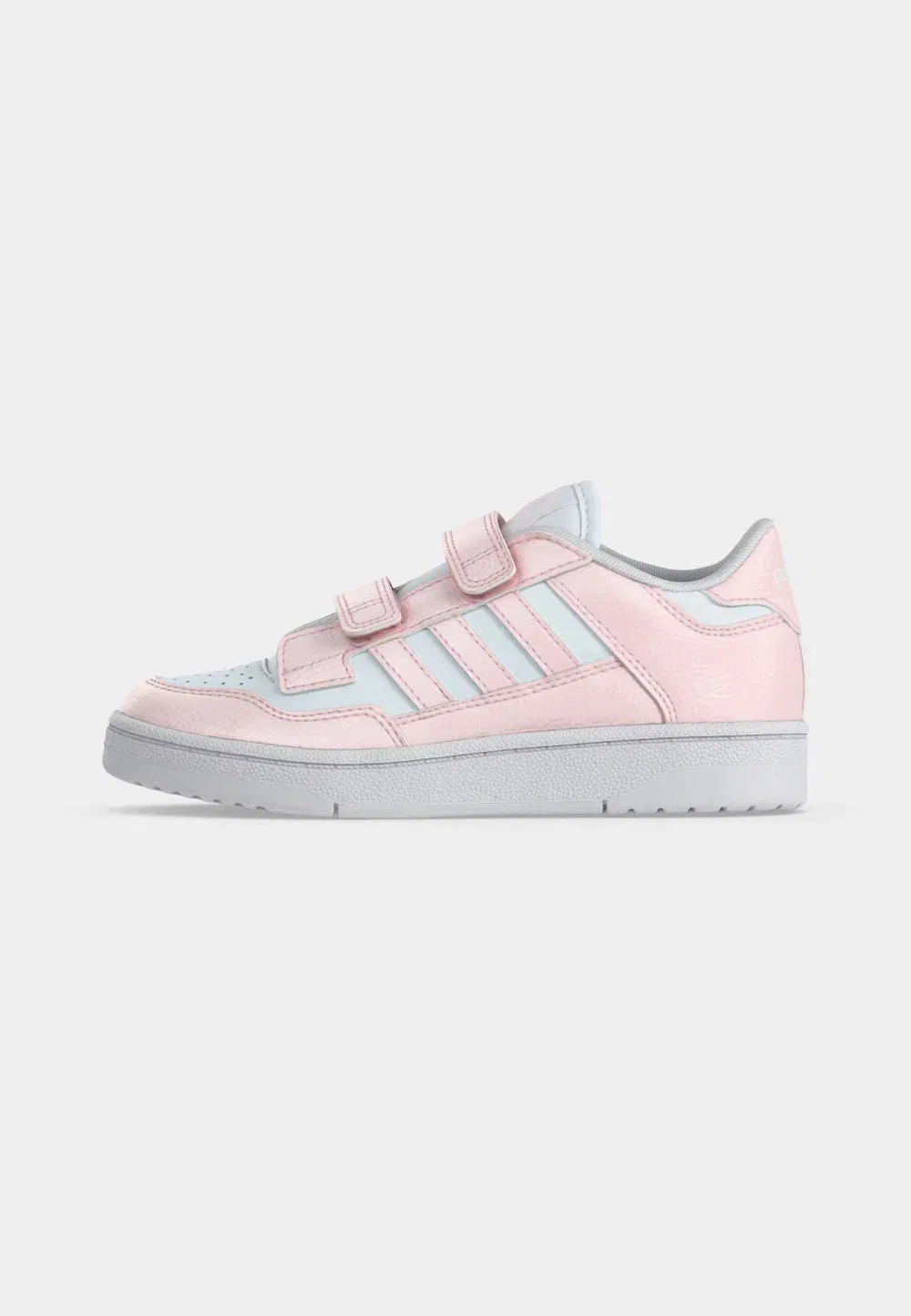 Кроссовки Rapid Court унисекс для тренировок Adidas Performance, Footwear White/Distilled Pink — фото 2