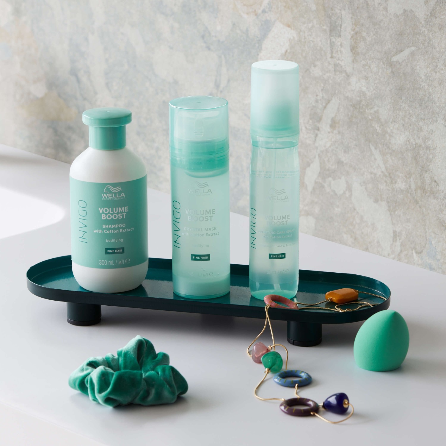 Маска для волос invigo volume boost crystal mask Wella Professionals, объем 145 мл — фото 4