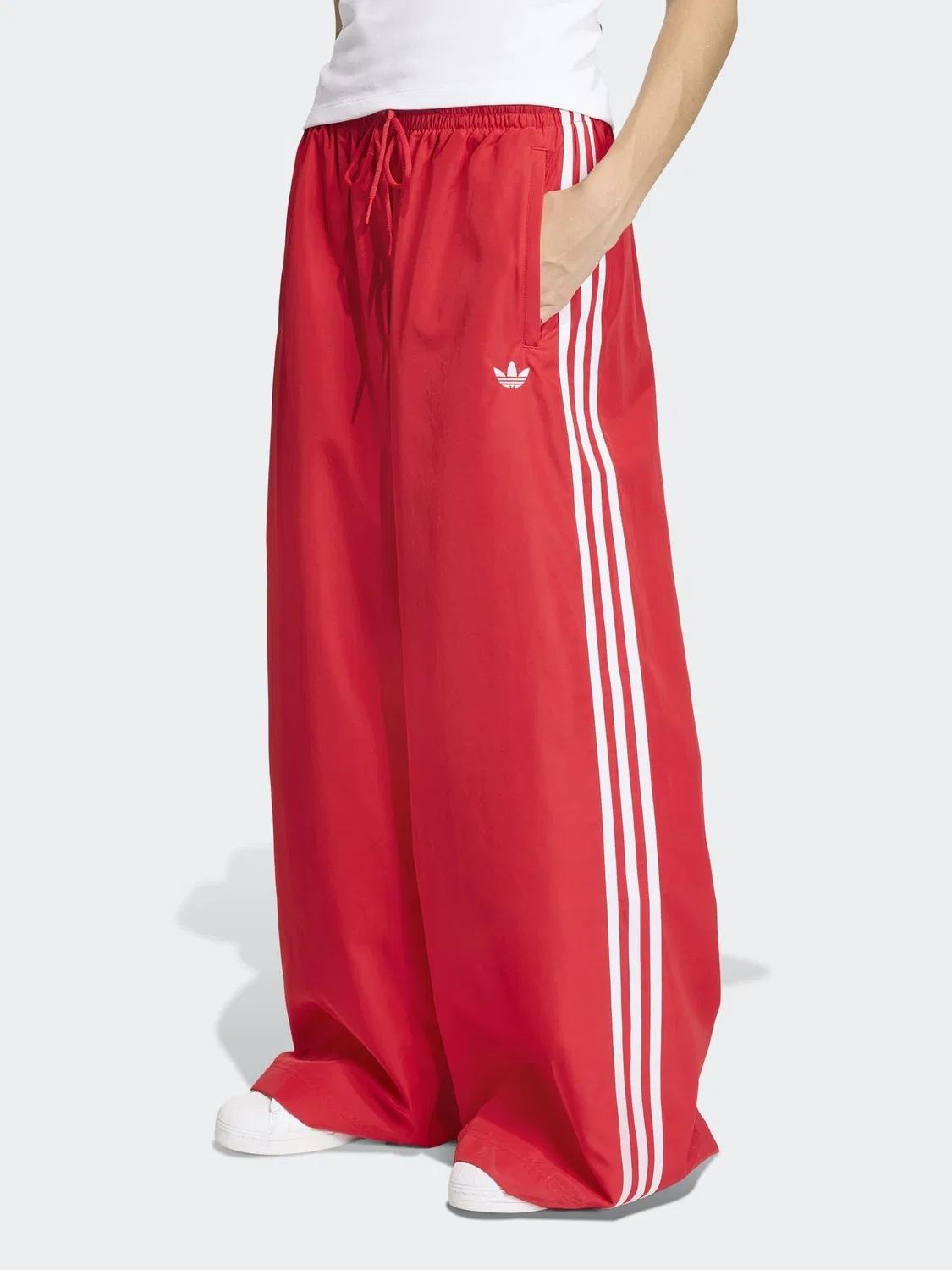 Спортивные брюки Firebird Adilenium, adidas Originals, красный