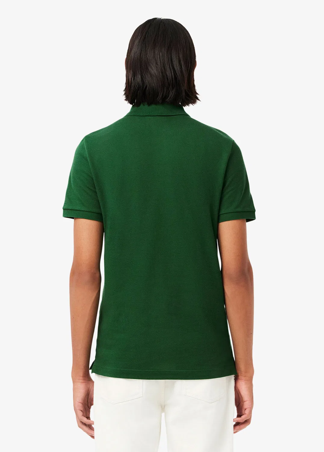 Поло Lacoste L.12.12 Slim Fit, green — фото 3