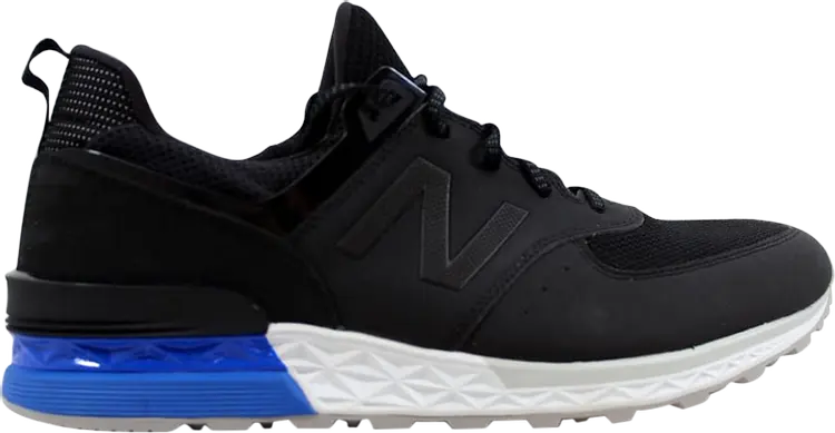 

Кроссовки New Balance 574, черный/синий/белый