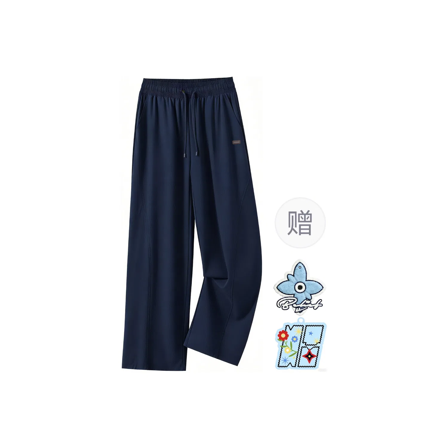 Женские карго-брюки с принтом Navy Blue Free Merch WARRIOR
