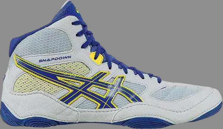 

Кроссовки snapdown 'grey true blue' Asics, серый