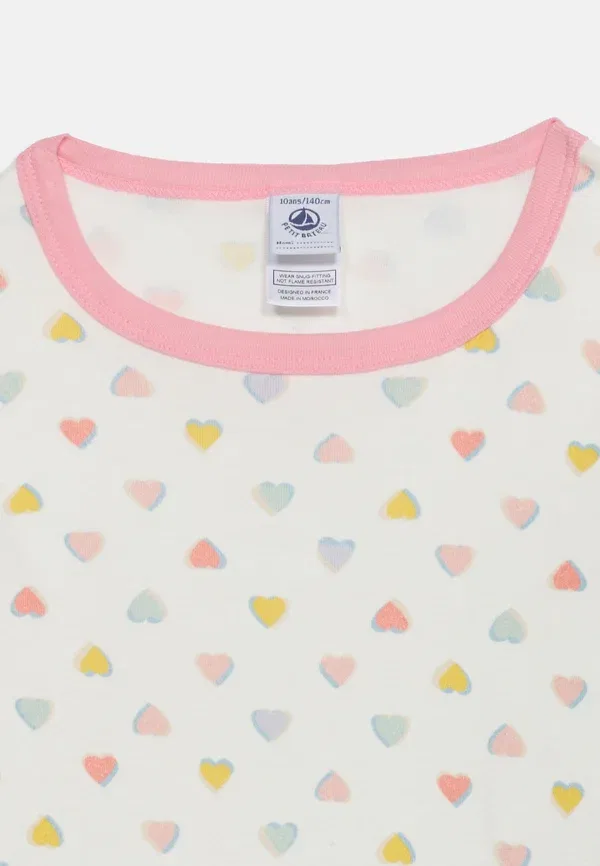 Пижамный комплект хлопковый Snug fit Petit Bateau, Marshmallow, Multi-coloured, мультиколор — фото 4