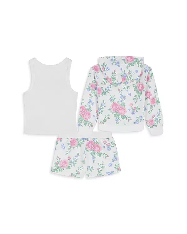 Детский комплект из футера для девочек Juicy Couture, Egret — фото 2