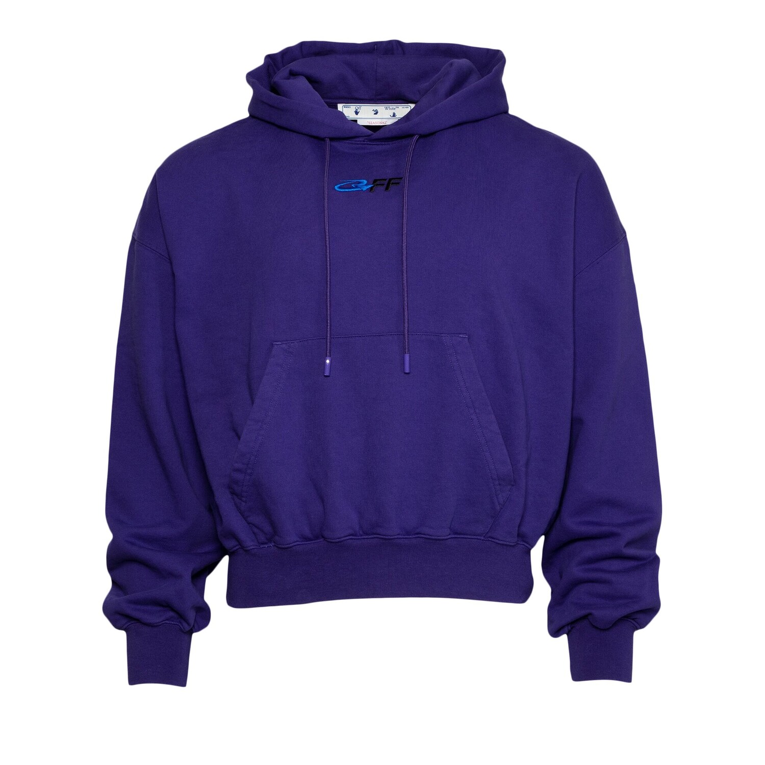 

Off-White Толстовка Exact Opp Boxy Фиолетовый/Черный
