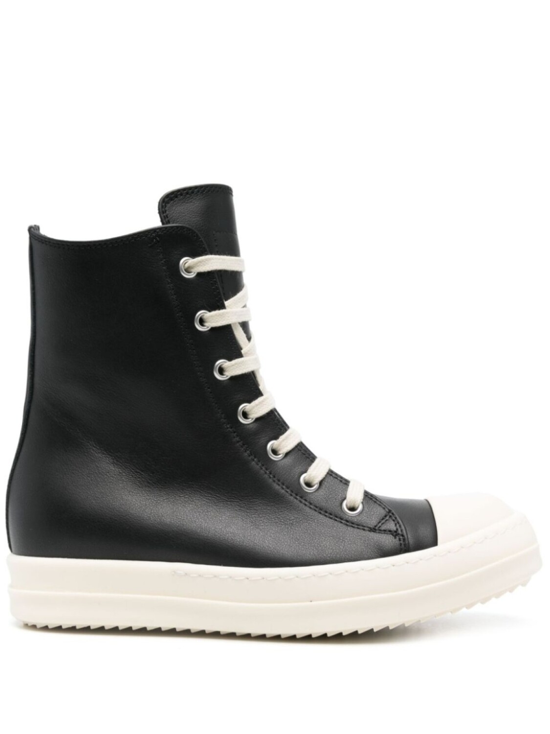 Кожаные кроссовки Рика Оуэнса Rick Owens, черный