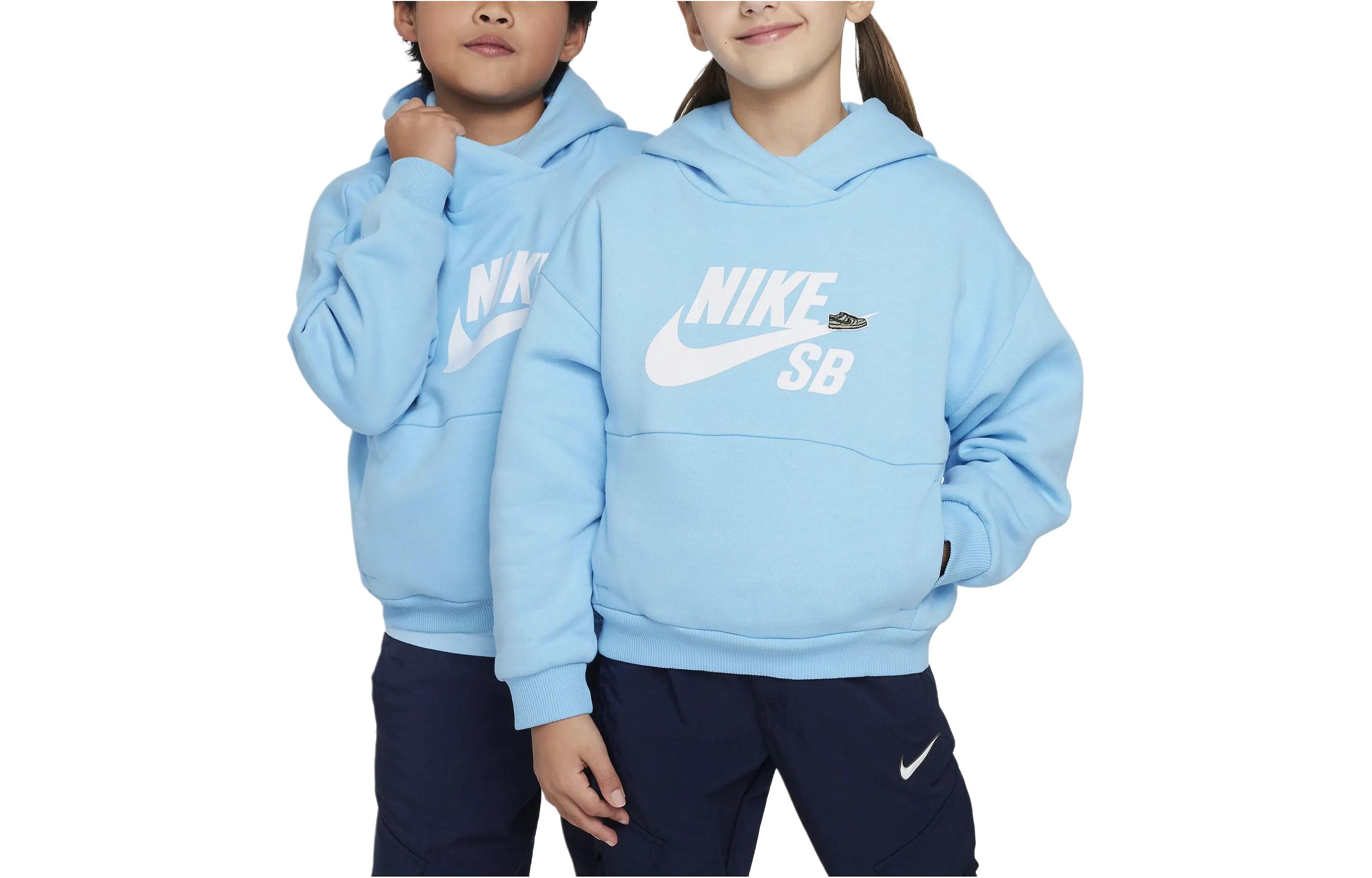

Толстовка SB Icon Fleece Blue Kids Nike, синий