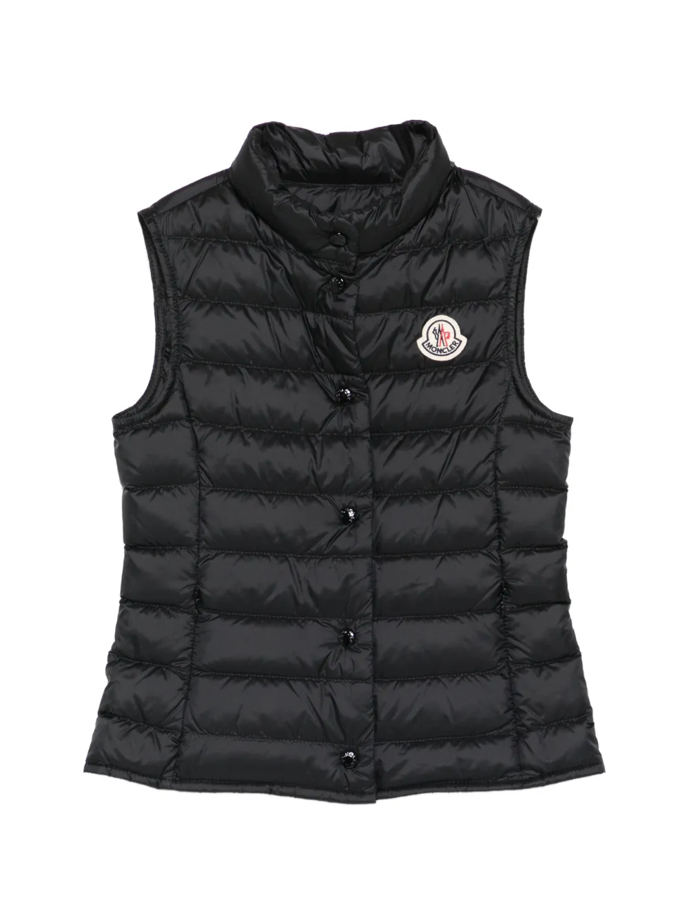 

Жилет с логотипом Moncler Enfant, черный