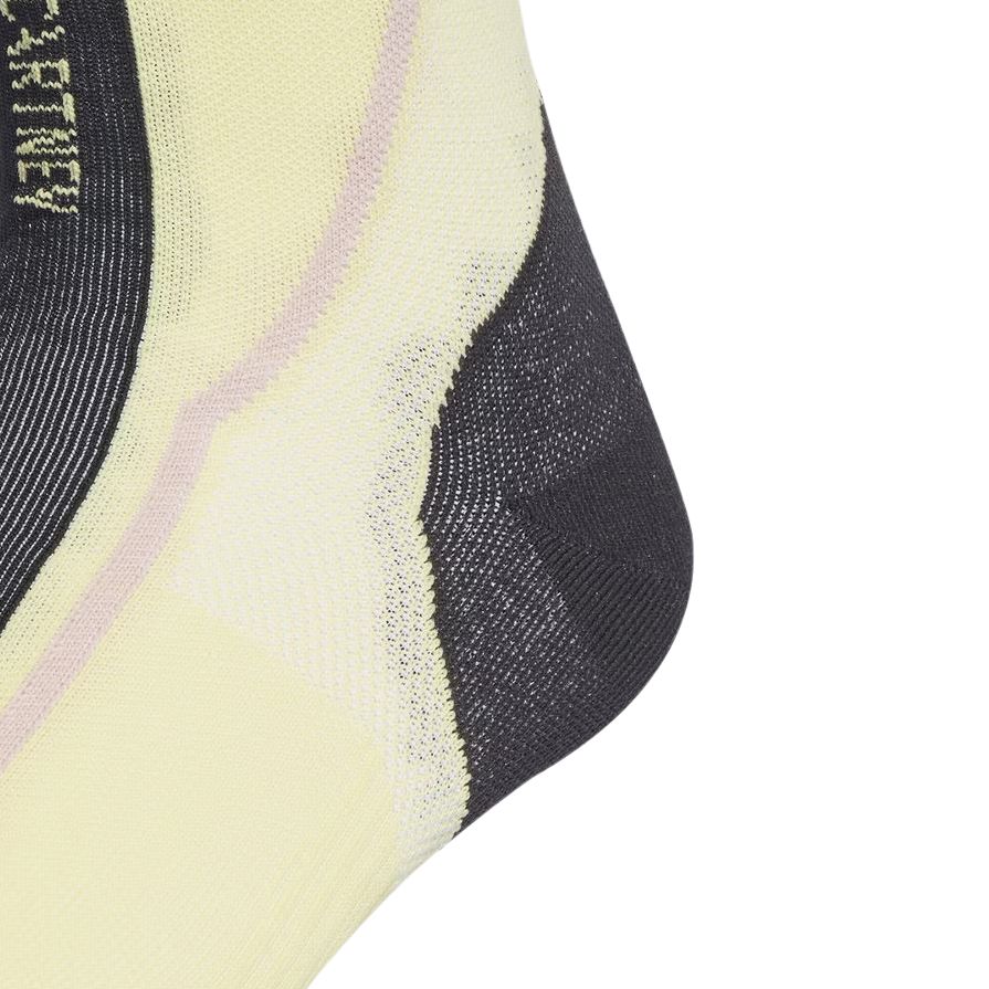 Женские носки Mid-Calf Adidas розовые и желтые 1 пара — фото 3