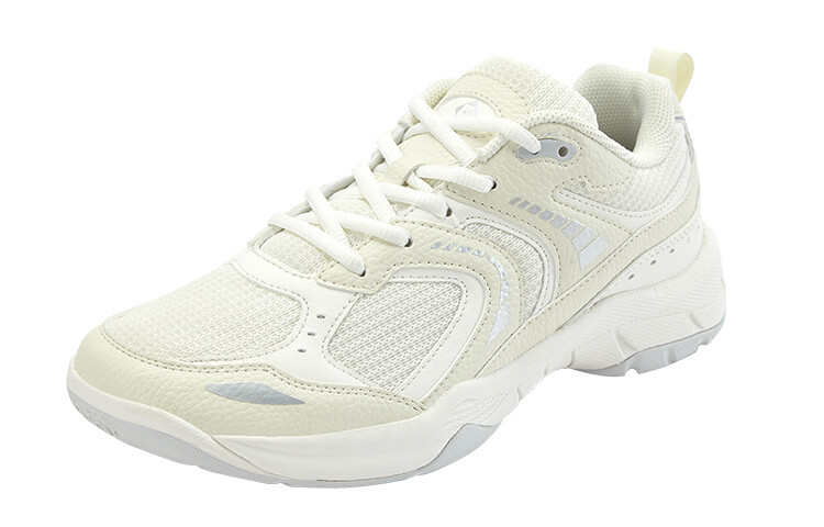 Кроссовки KUMPOO Badminton Shoes Unisex Low-top White/off-white, белый/кремовый — фото 2