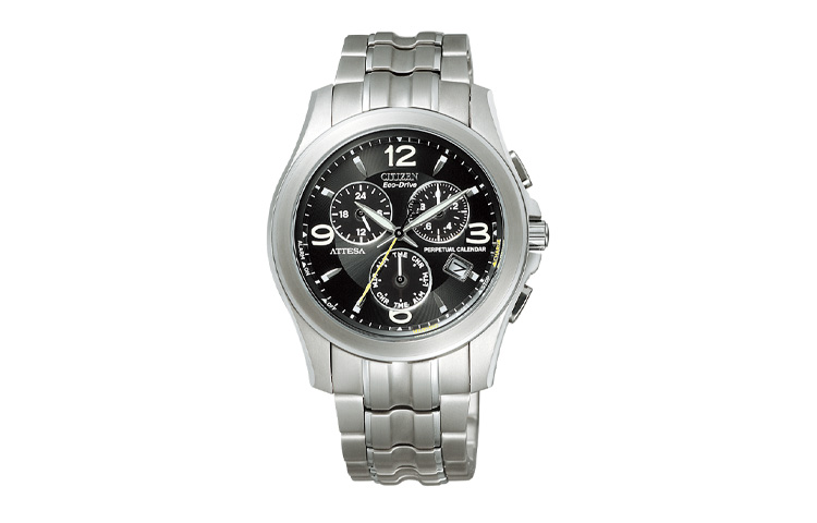 

CITIZEN Часы Solar Quartz Movement Titanium Strap Watch 39mm Men's Watch Black Dial, Black Dial