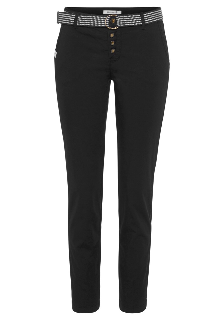 

Узкие брюки-чинос DELMAO, Black