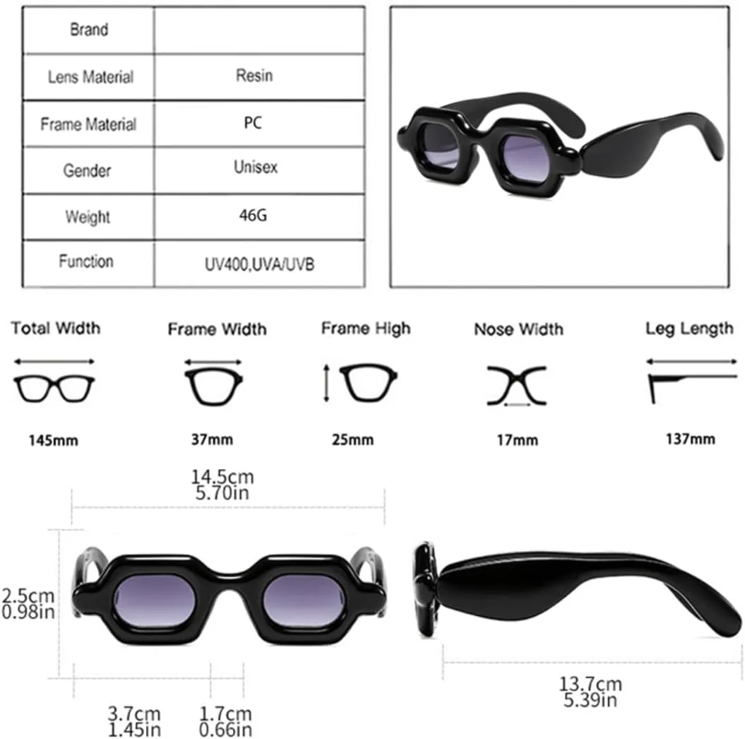 

Ретро уникальные женские солнцезащитные очки конфетных цветов, модные широкие дужки, защита от УФ-излучения UV400, мужские градиентные VVTWSSW, Tea Tea Gradient