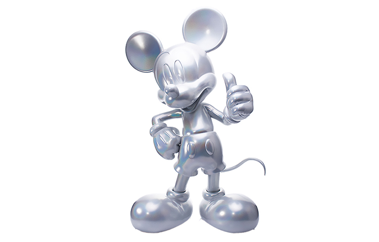 

Коврик с изображением Микки Мауса из коллекции Like Collection с модными фигурками 28 см Disney, mickey - pearl brilliant 28cm