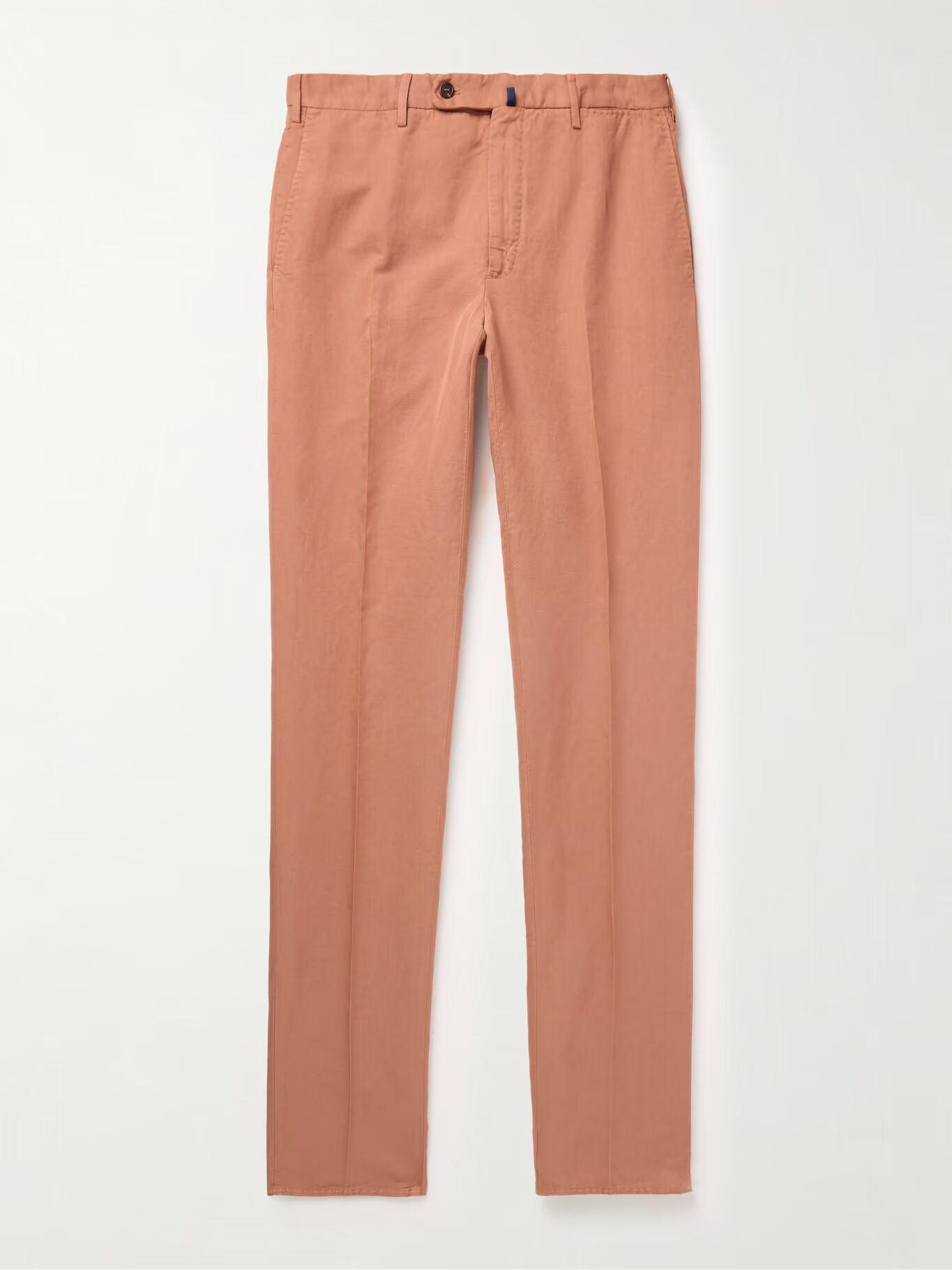 

Брюки-чинолино облегающего кроя Venezia 1951, окрашенные в готовом виде INCOTEX, оранжевый