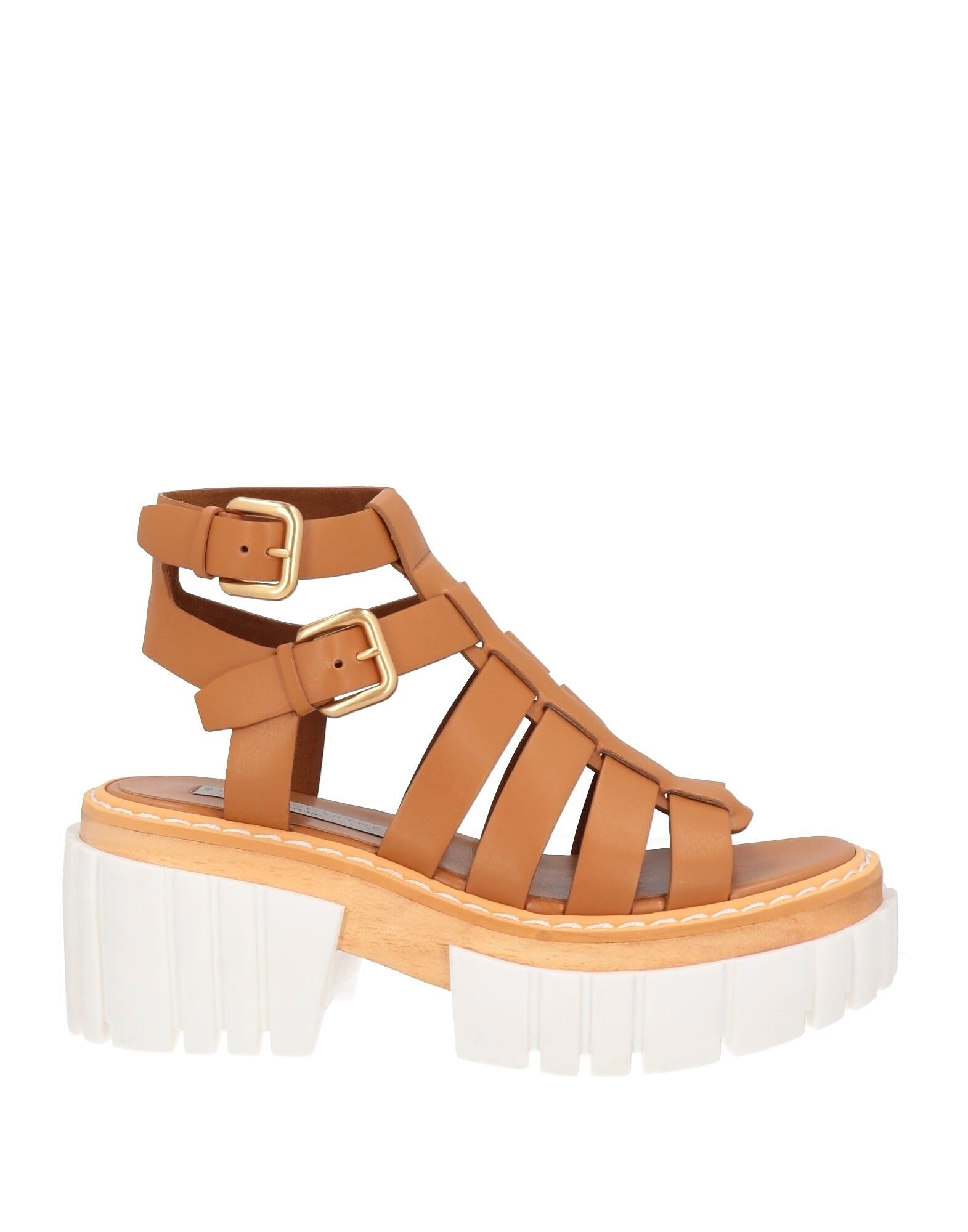Сандалии Stella Mccartney, желтовато-коричневый