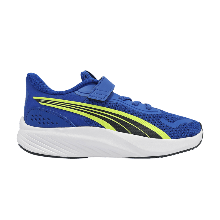

Кроссовки Pounce Lite AC+ Little Kid 'Vivid Blue Lemon Sherbert', синий