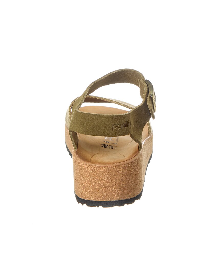 Замшевые сандалии Papillio by Birkenstock Glenda, коричневый — фото 3