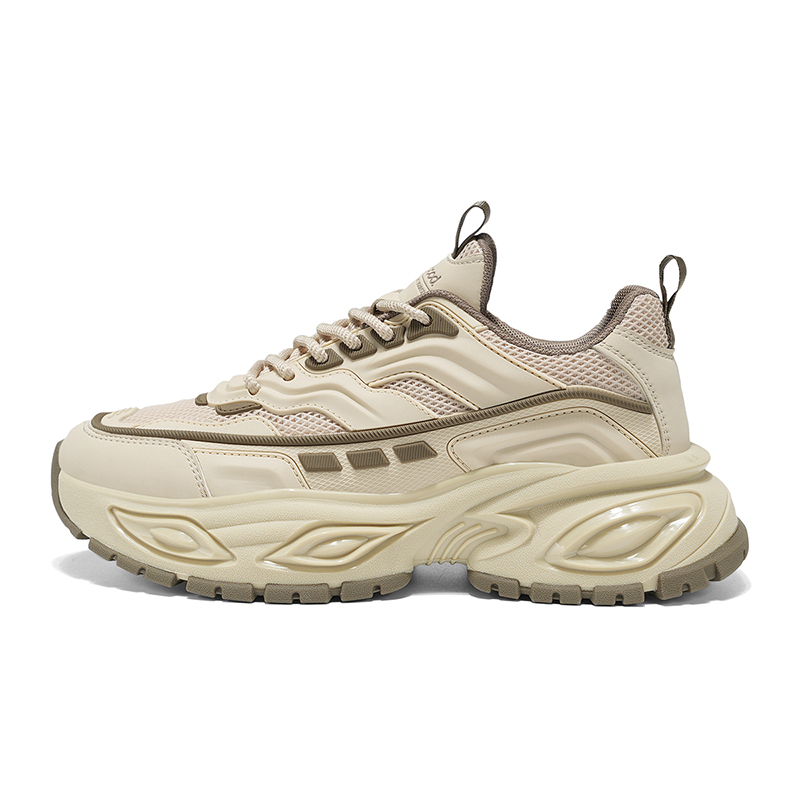 

HLA Дышащие низкие повседневные туфли для увеличения роста мужские - хаки, цвет Khaki