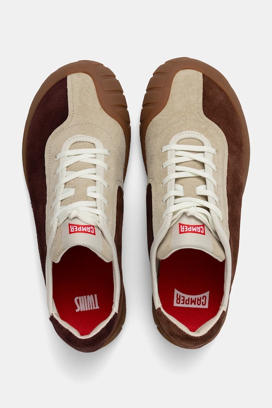 

Замшевые кроссовки TWS Camper, коричневый