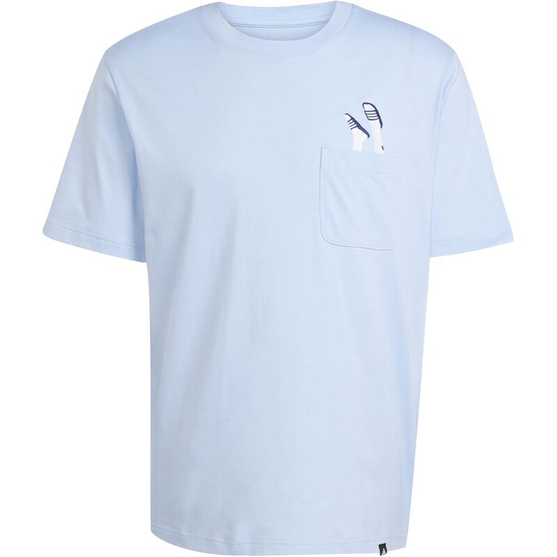 

Рубашка с графическим карманом Adidas, цвет globlu