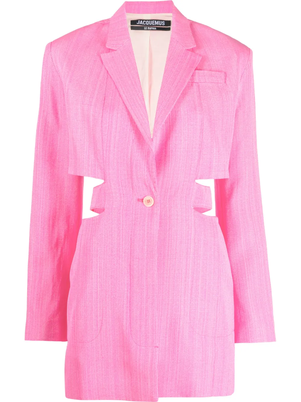 

Короткое платье-пиджак Bari JACQUEMUS, розовый
