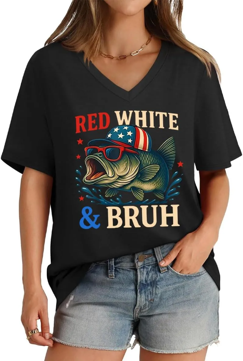 Футболка Red White and Bruh — фото 2