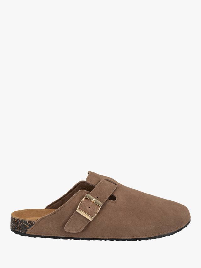 Женские замшевые клоги totes, Light Brown