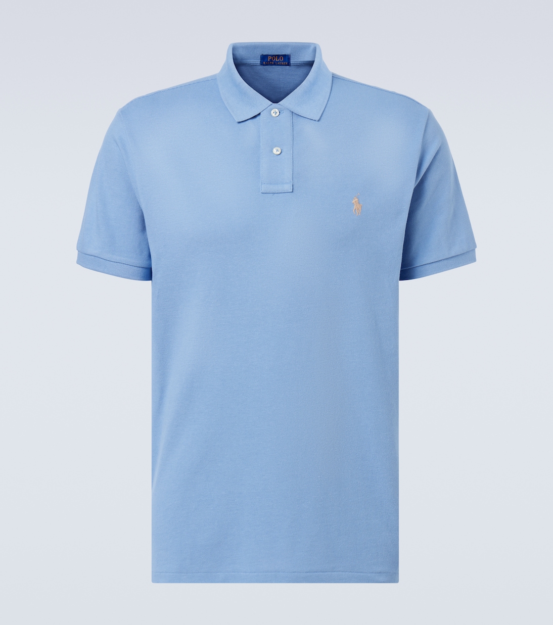 

Хлопковая пике-поло Polo Ralph Lauren, Channel Blue/C8640