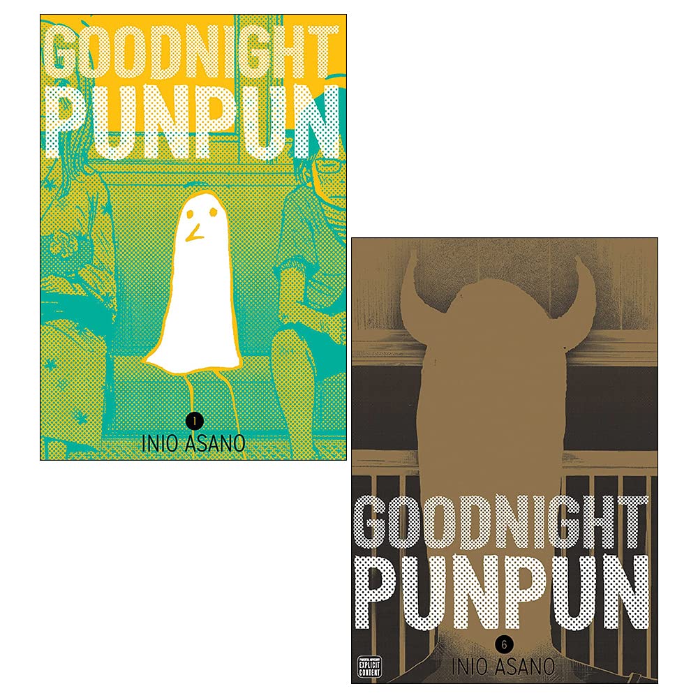 

Goodnight Punpun Volume 1 & Goodnight Punpun Volume 6 Collection 2 Books Set By Inio Asano (VIZ Media LLC Ltd)