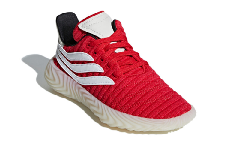 Обувь Sobakov Kids Lifestyle GS Low-top Red/White Adidas Originals — фото 3